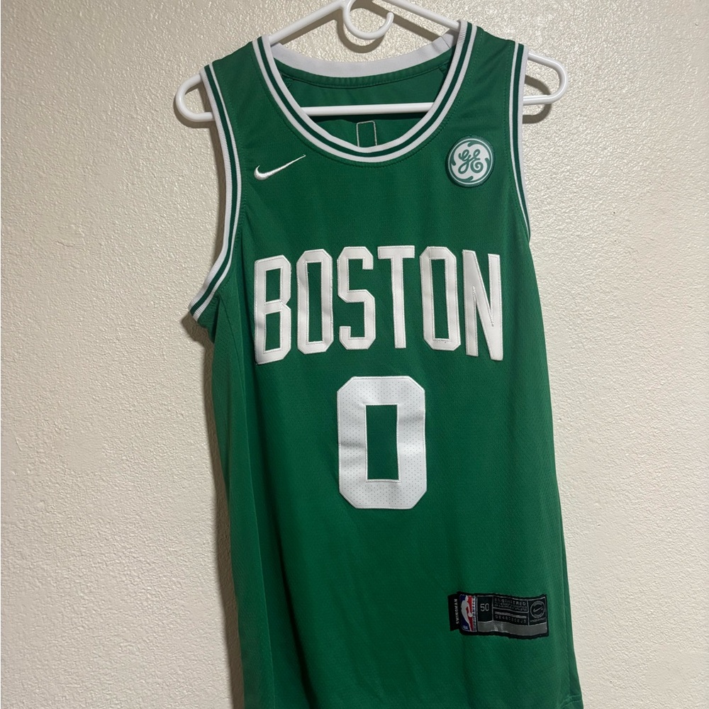 Green Boston Basketball Jersey